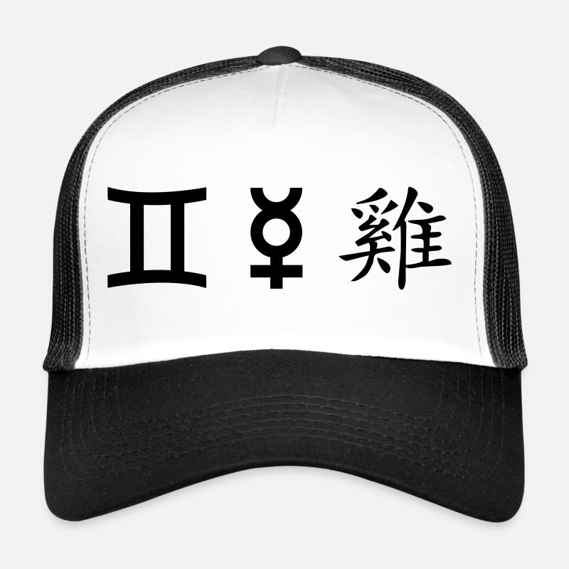 Gemini Gemini Mercury Rooster - Trucker Cap - white/black