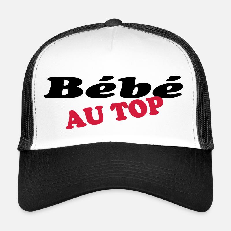 Baby AT TOP - Trucker Cap - white/black