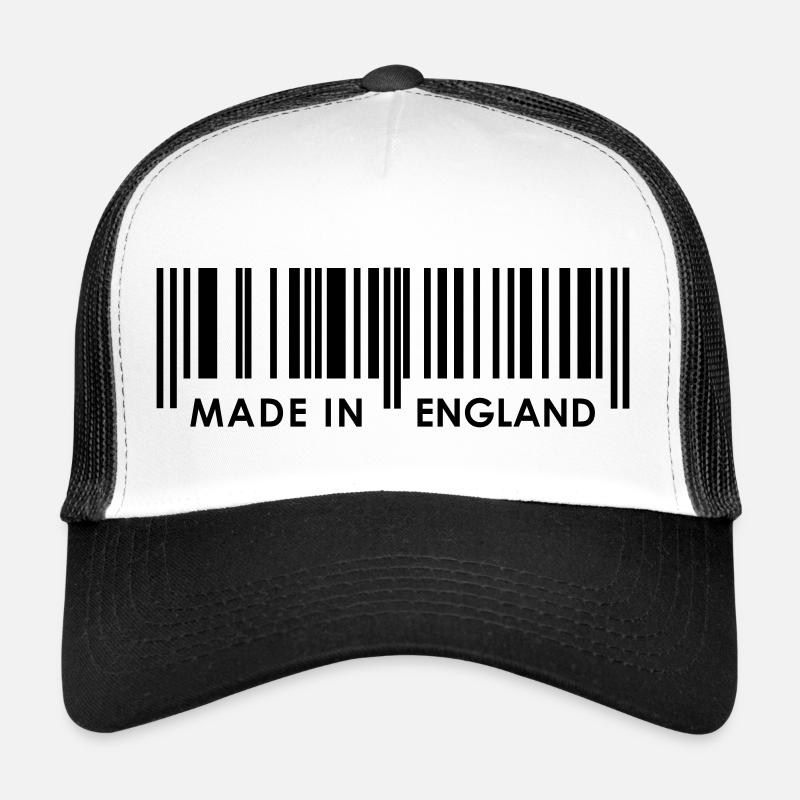 Made in England Barcode Trucker Cap