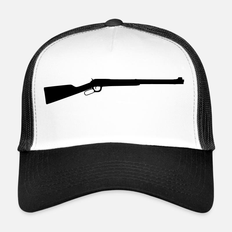lever action rifle Casquette trucker 