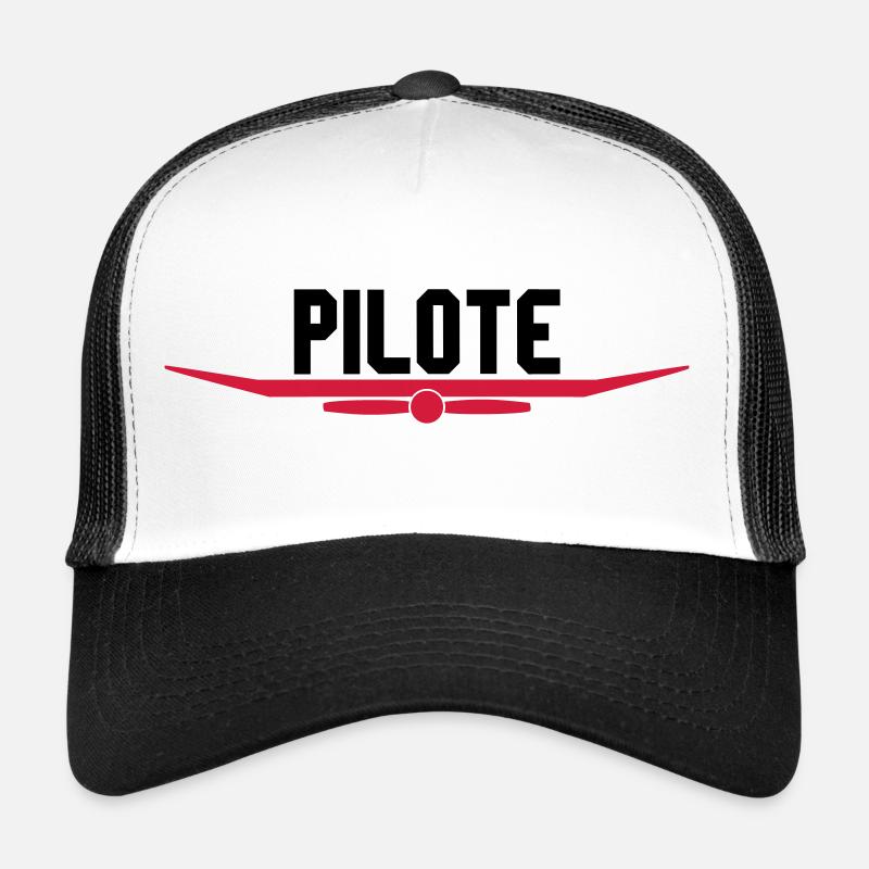 Pilote hélice aile Casquette trucker 