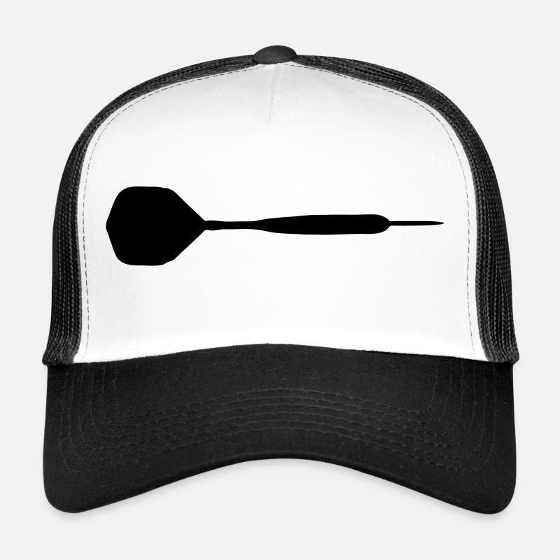 Dartpfeil - Trucker Cap - Weiß/Schwarz
