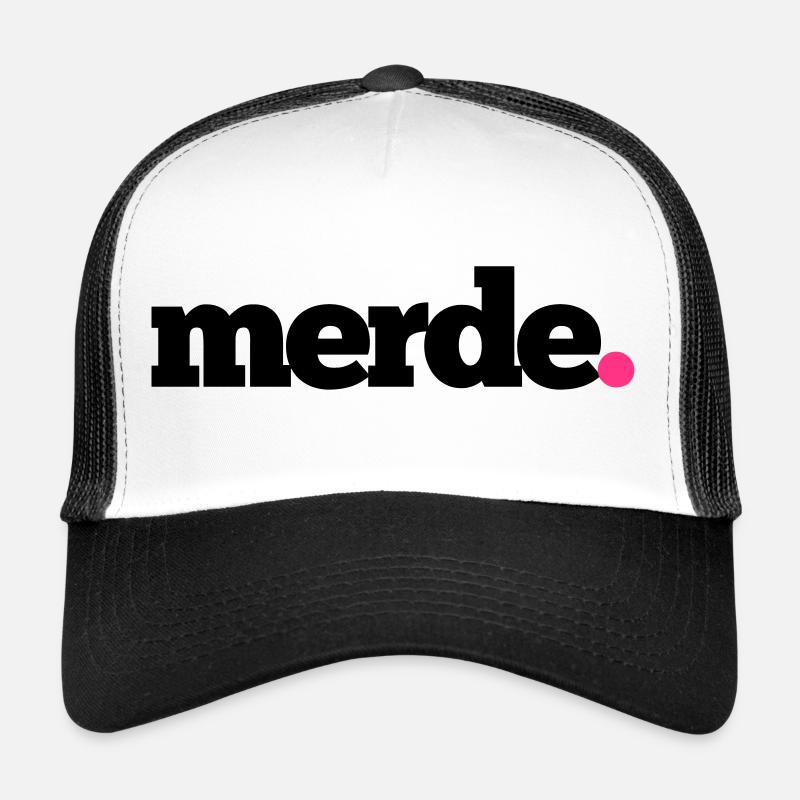merde Casquette trucker 