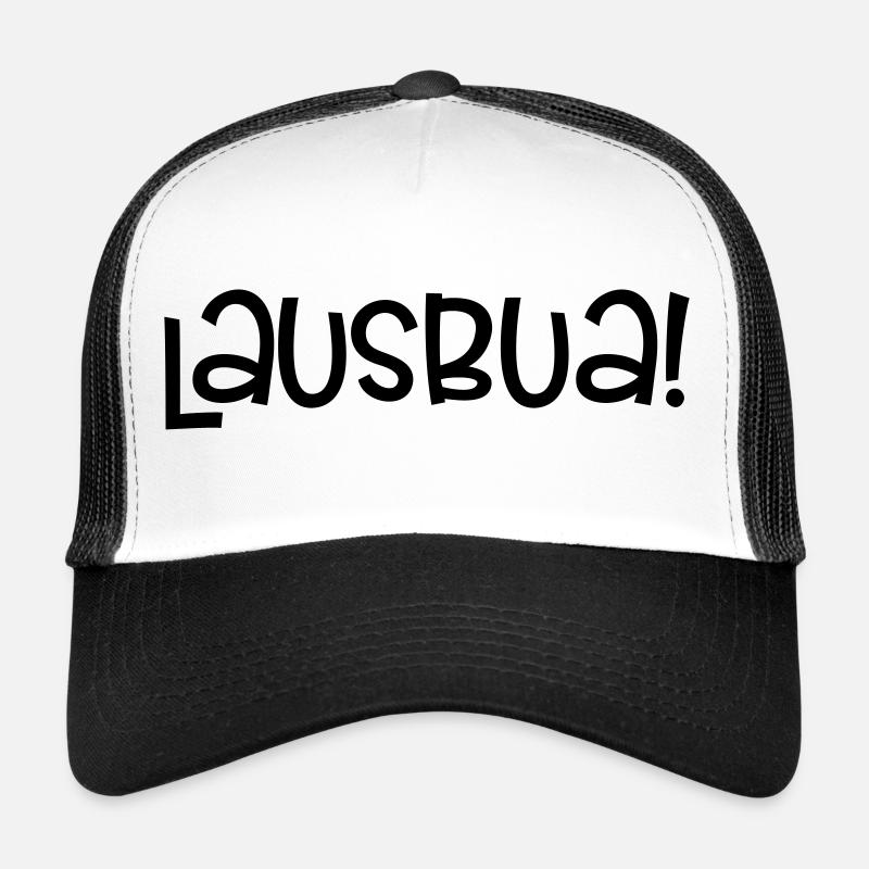lustig - Trucker Cap - Weiß/Schwarz