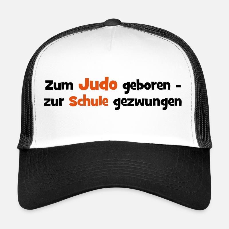 Judo - Trucker Cap - Weiß/Schwarz