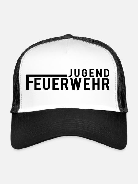Jugendfeuerwehr - Trucker Cap - Weiß/Schwarz