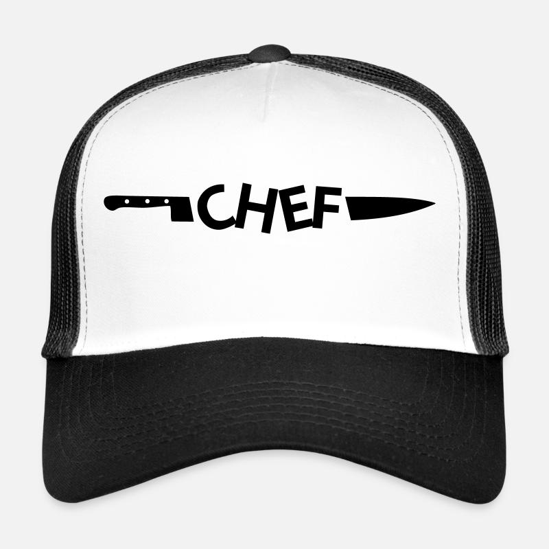 Chef couteau Casquette trucker 