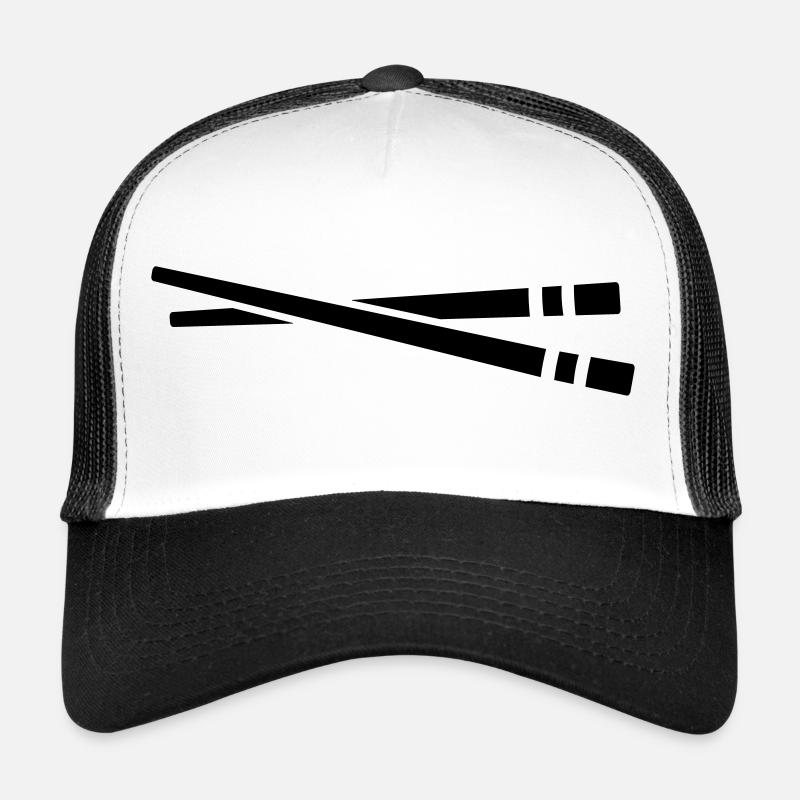 Sushi - Trucker Cap - Weiß/Schwarz