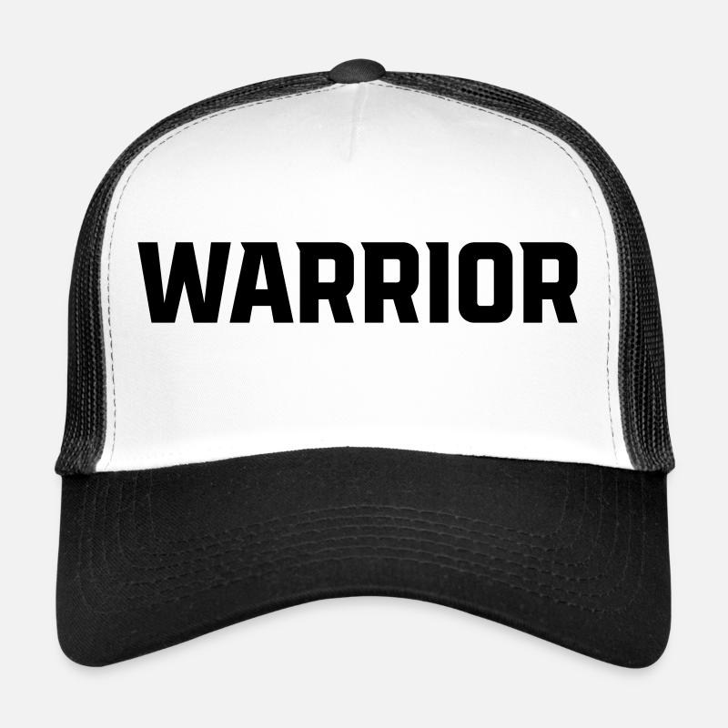 Warrior Krieger Typo Trucker Cap