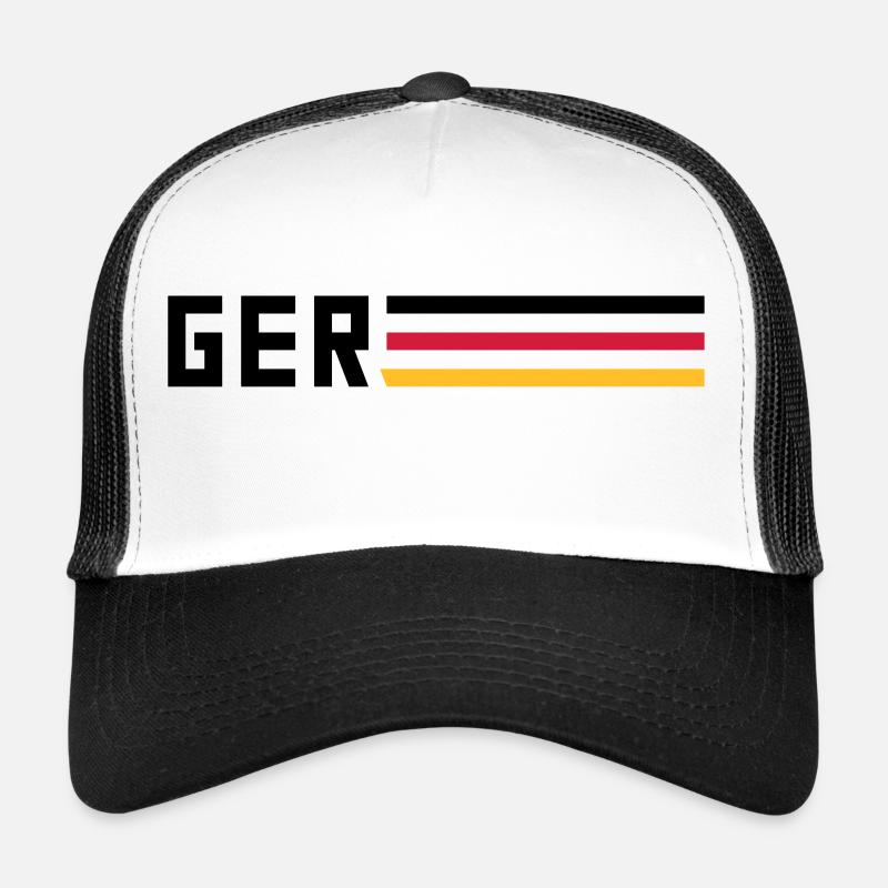 GER drapeau logo équipe équipe Allemagne sport Casquette trucker 