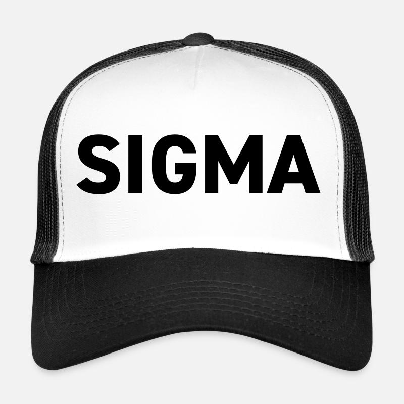 Sigma Dark Pack Rang Casquette trucker 