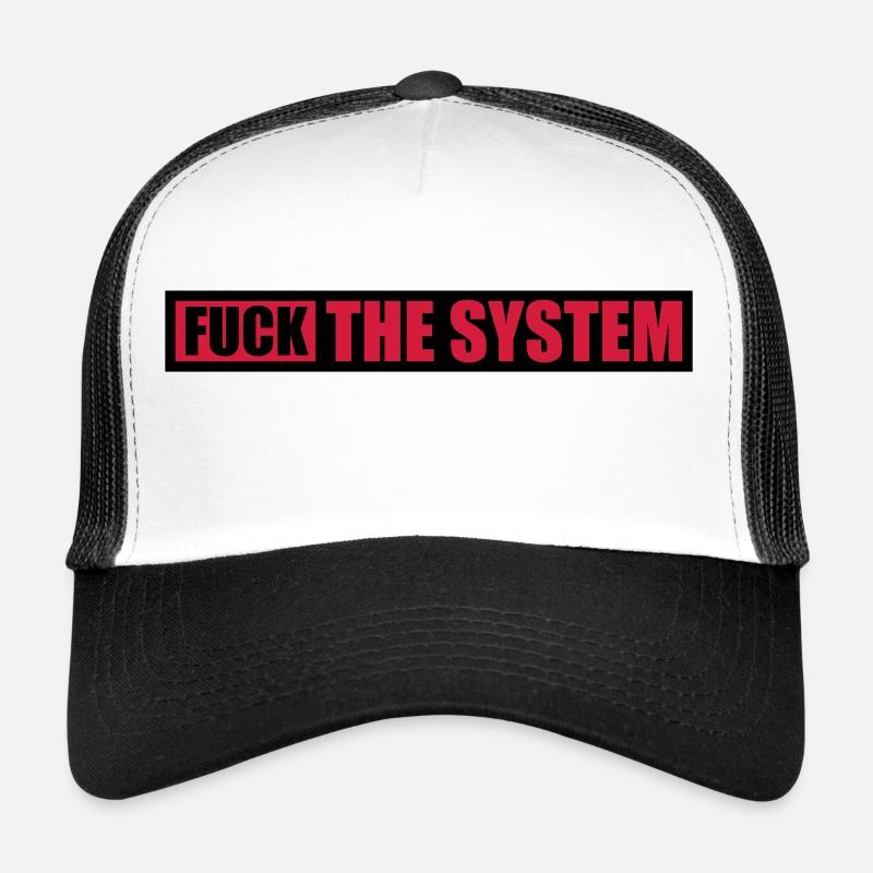 Fuck the system freedom Trucker Cap