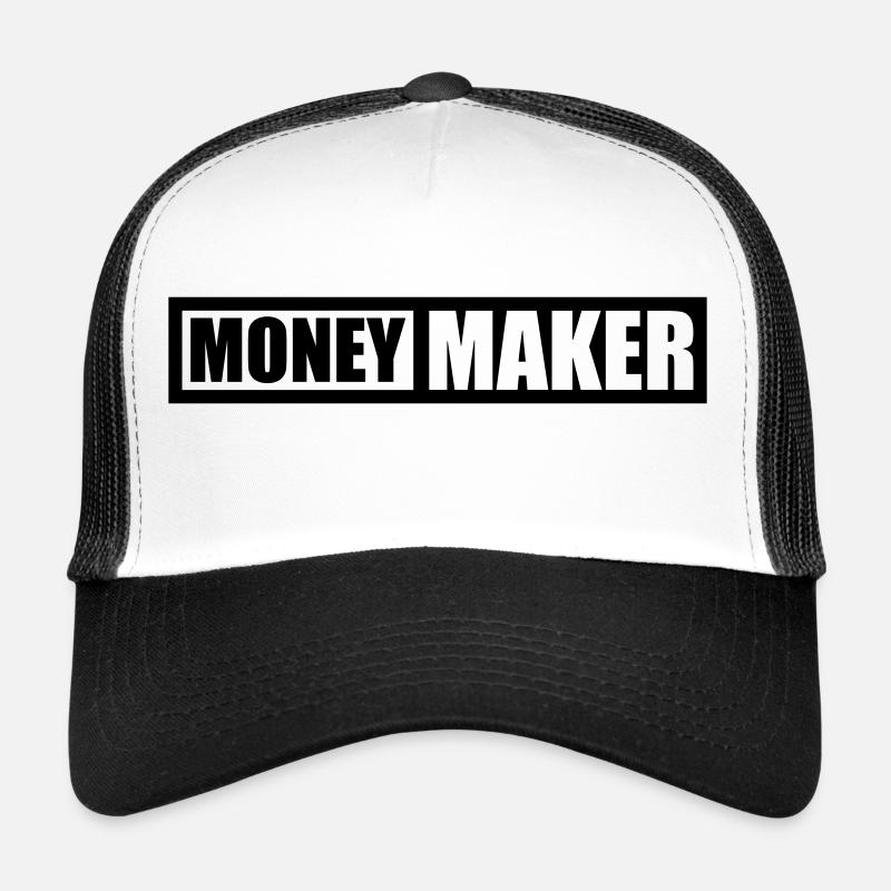 Logo Text Money Maker Casquette trucker 