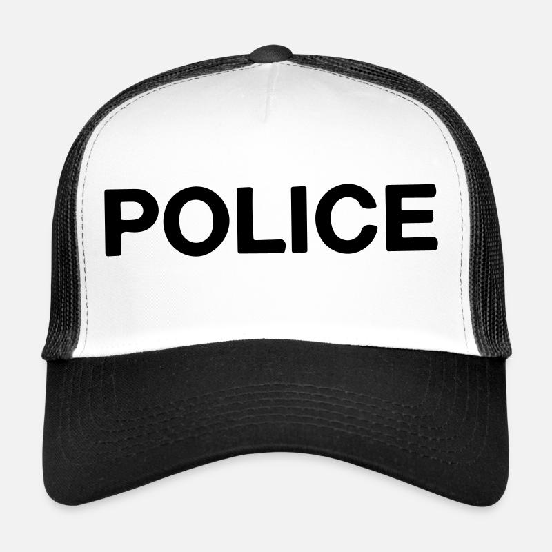 police Casquette trucker 