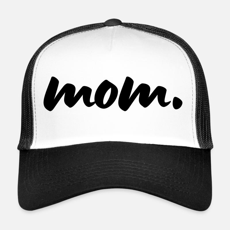 Mama - Trucker Cap - Weiß/Schwarz