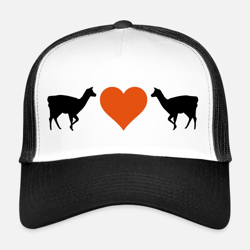 Lama Duo Lama Herz Lama Trucker Cap