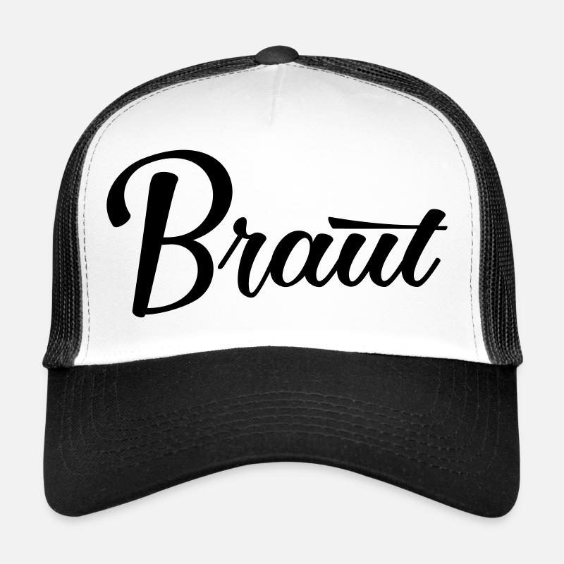 Braut Bride JGA Hochzeit stag do Polterabend Trucker Cap