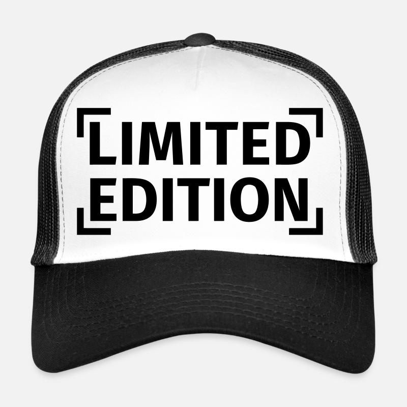 Limited Edition - Trucker Cap - Weiß/Schwarz