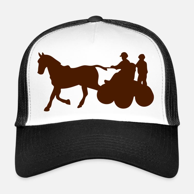 attelage sport cheval1 Casquette trucker 