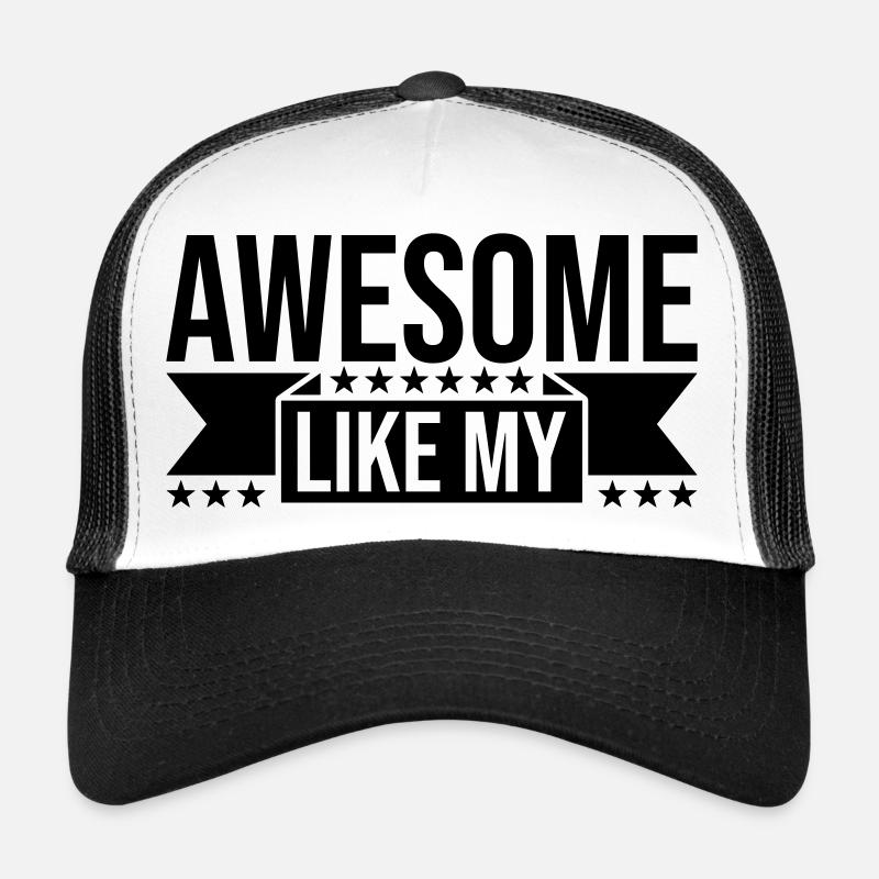 Insérer du texte génial comme Casquette trucker 