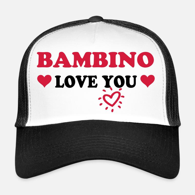 BAMBINO lieben dich Trucker Cap