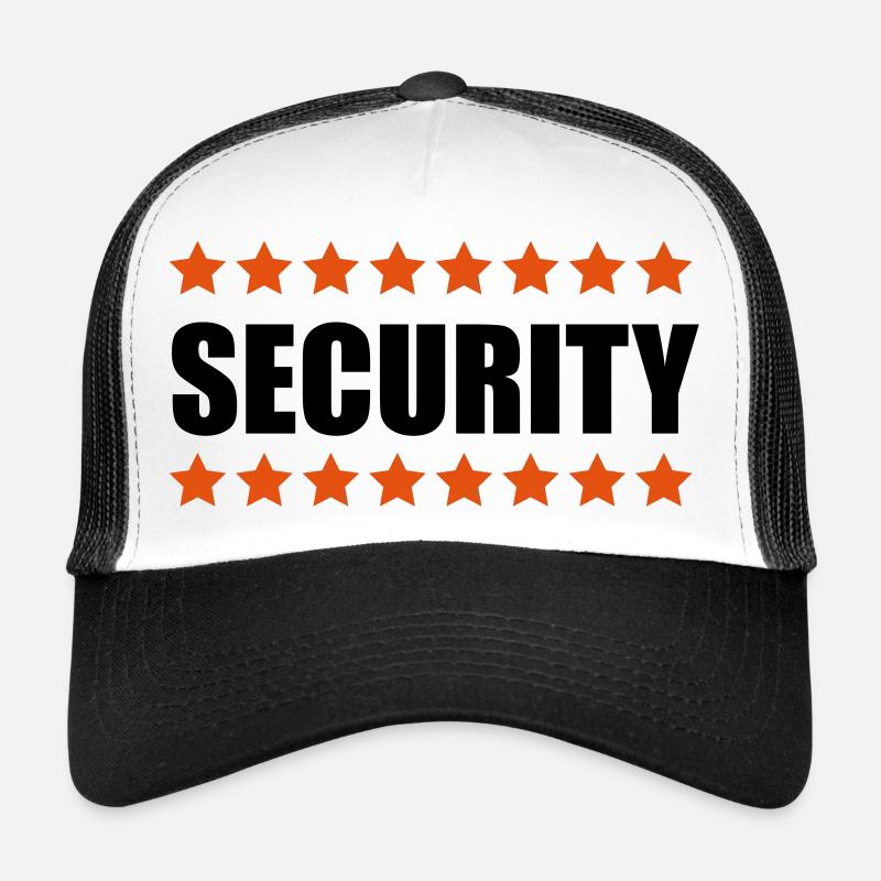 Security - Trucker Cap - white/black