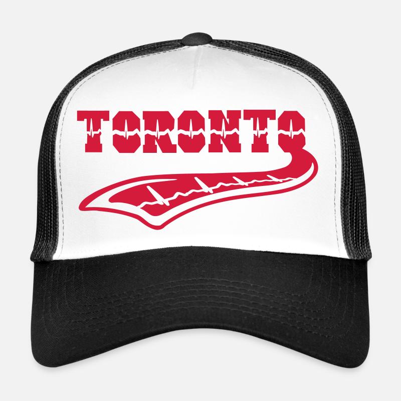 Toronto Pulse_Tattoo - Trucker Cap - white/black