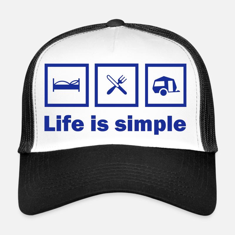 lifeissimple_camping Trucker Cap