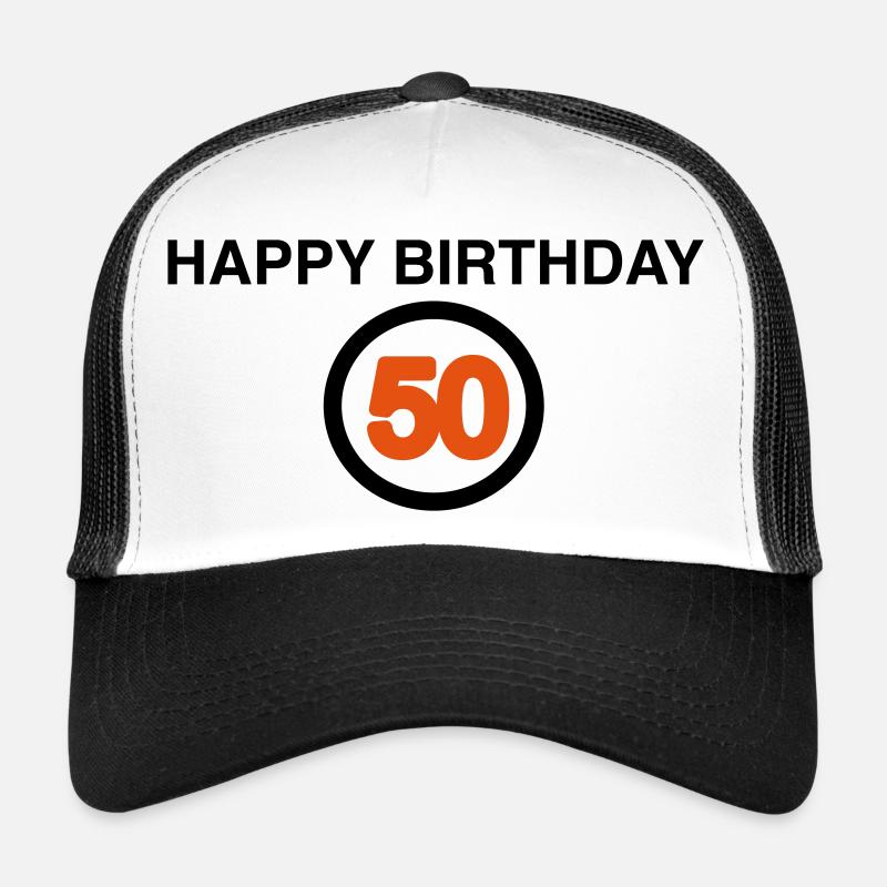 50th Birthday Trucker Cap