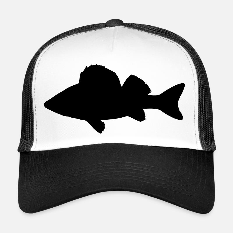 Perche - Trucker Cap - Weiß/Schwarz