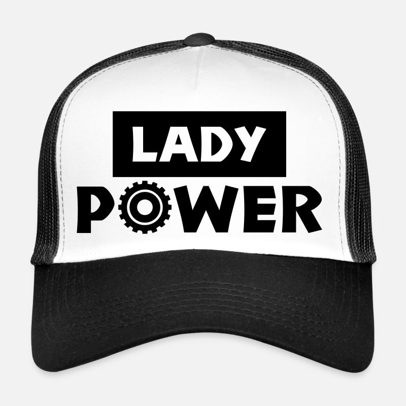 pouvoir dame Casquette trucker 
