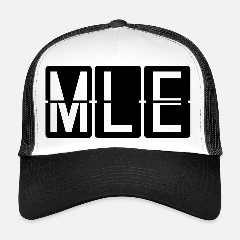 Maldives - Trucker Cap - white/black