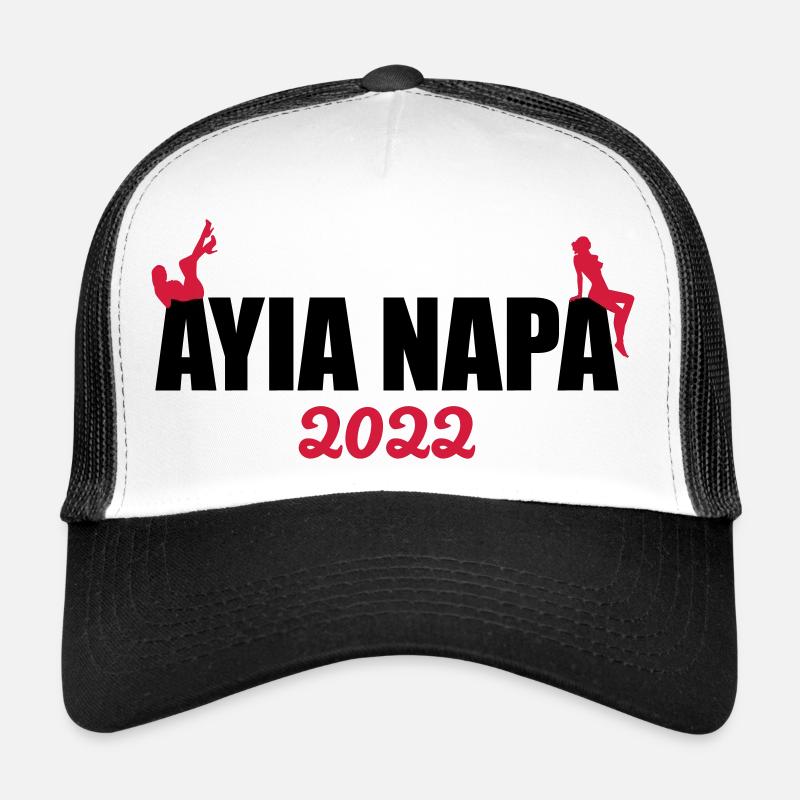 Ayia Napa 2022, Chypre, vacances, été 2022 Casquette trucker 