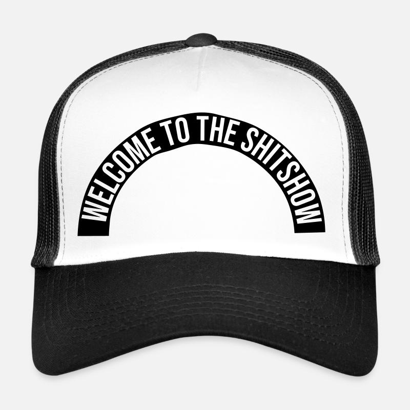 Halbkreis Shitshow Schriftzug Trucker Cap