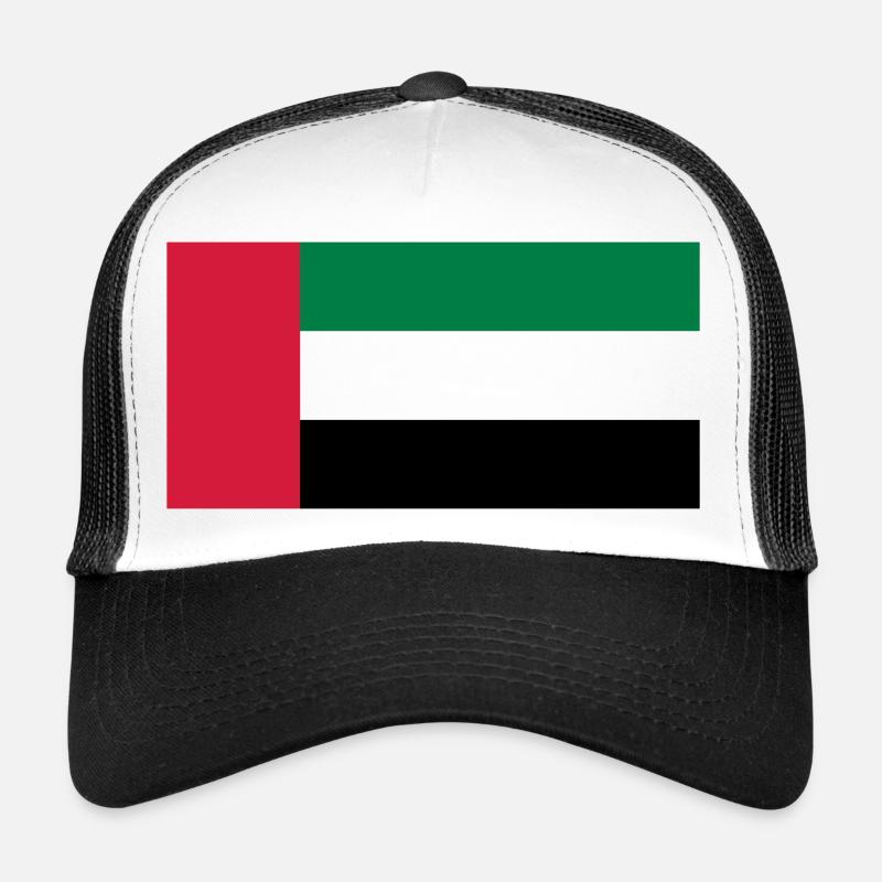 United Arab Emirates Flag (Émirats Arabes Unis) Casquette trucker 