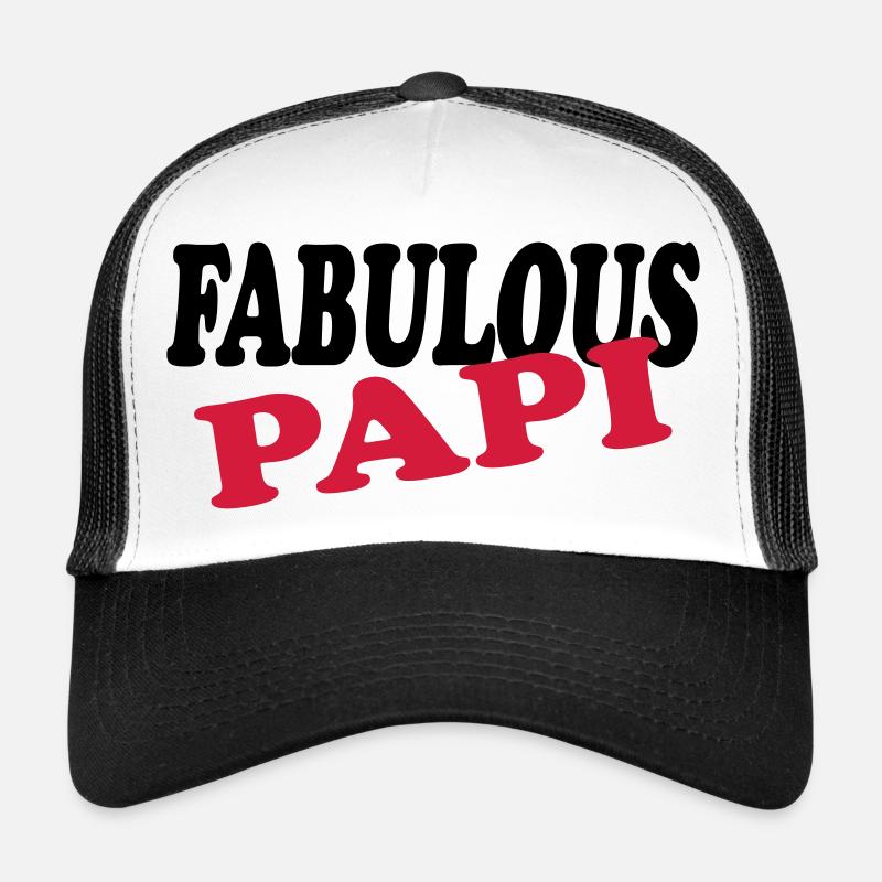 Fabulous PAPI - Trucker Cap - white/black