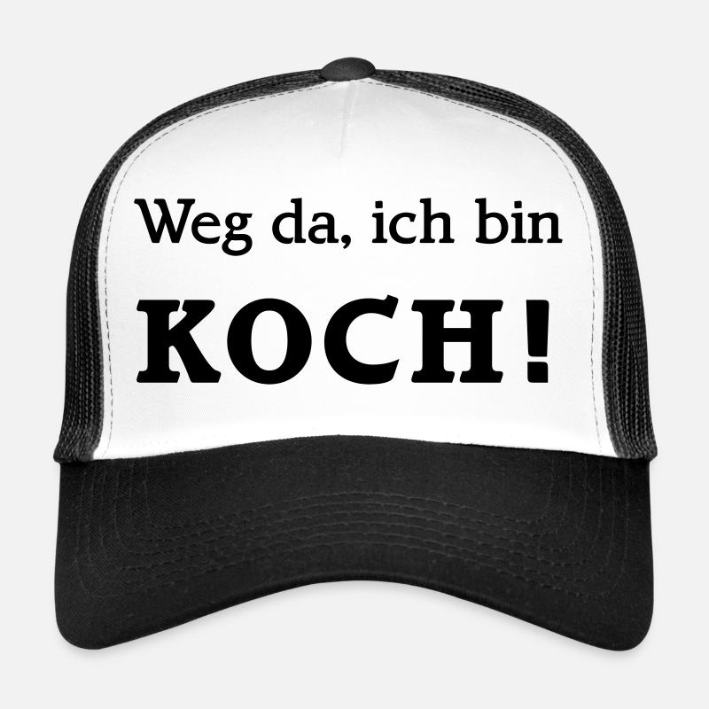 Weg da ich bin Koch Trucker Cap