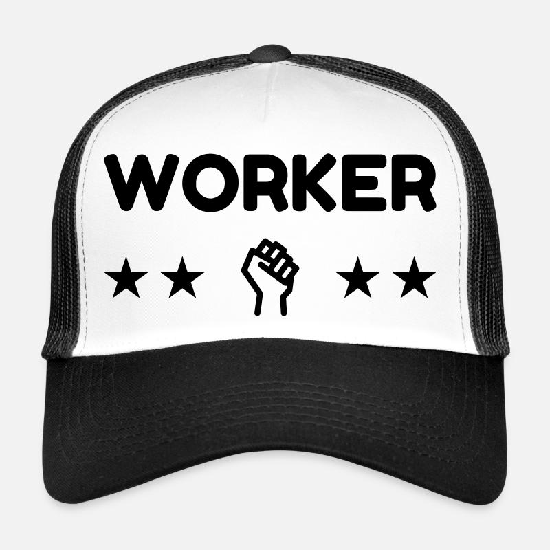 Worker Arbeiter Ouvrier Work Arbeit Travail Trucker Cap