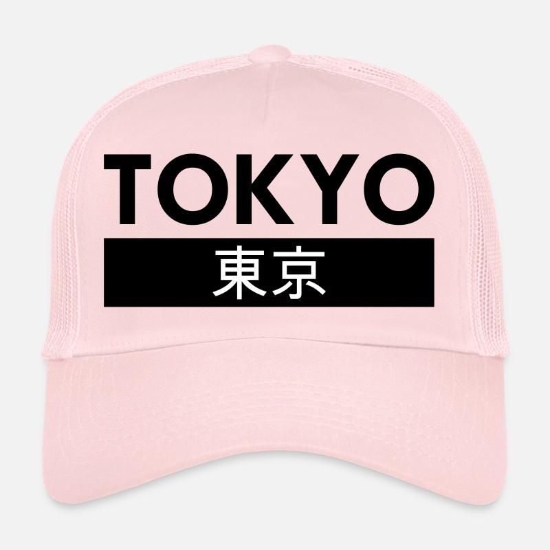 Tokyo and Tokyo in Japanese script Trucker Cap