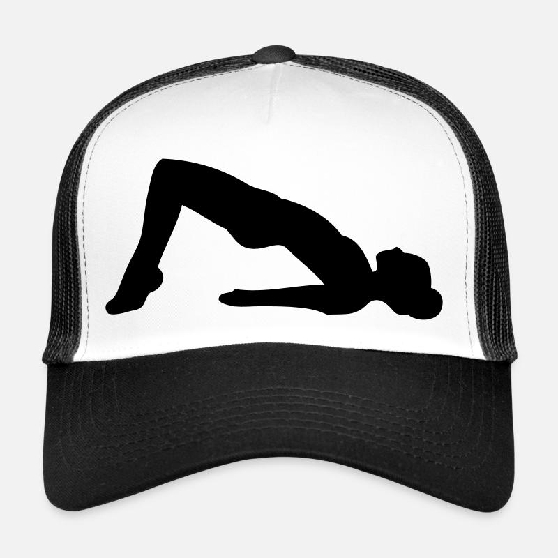hip up exercise Trucker Cap