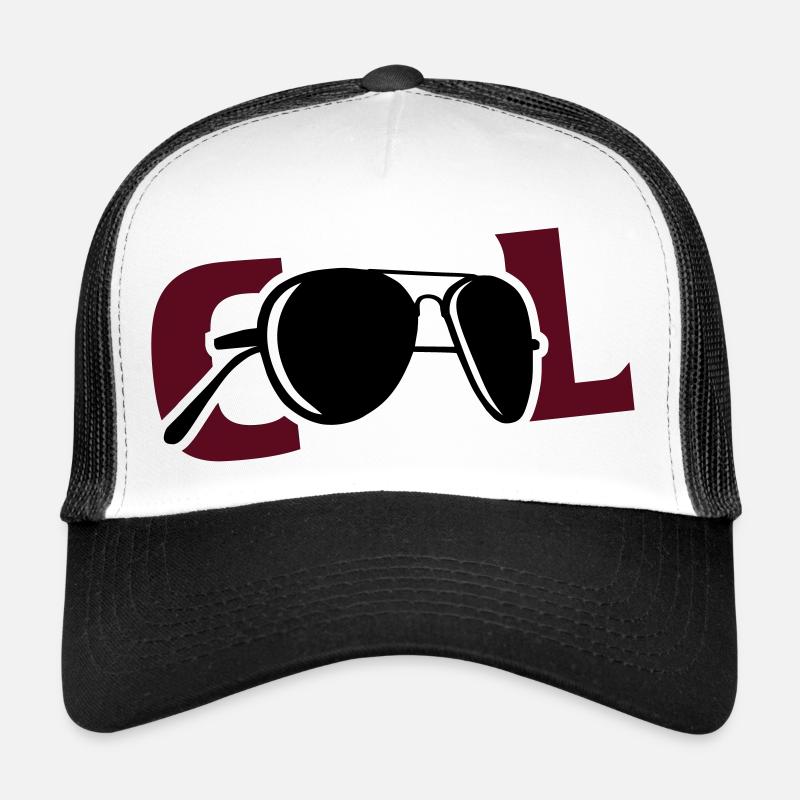 COOL - Trucker Cap - Weiß/Schwarz
