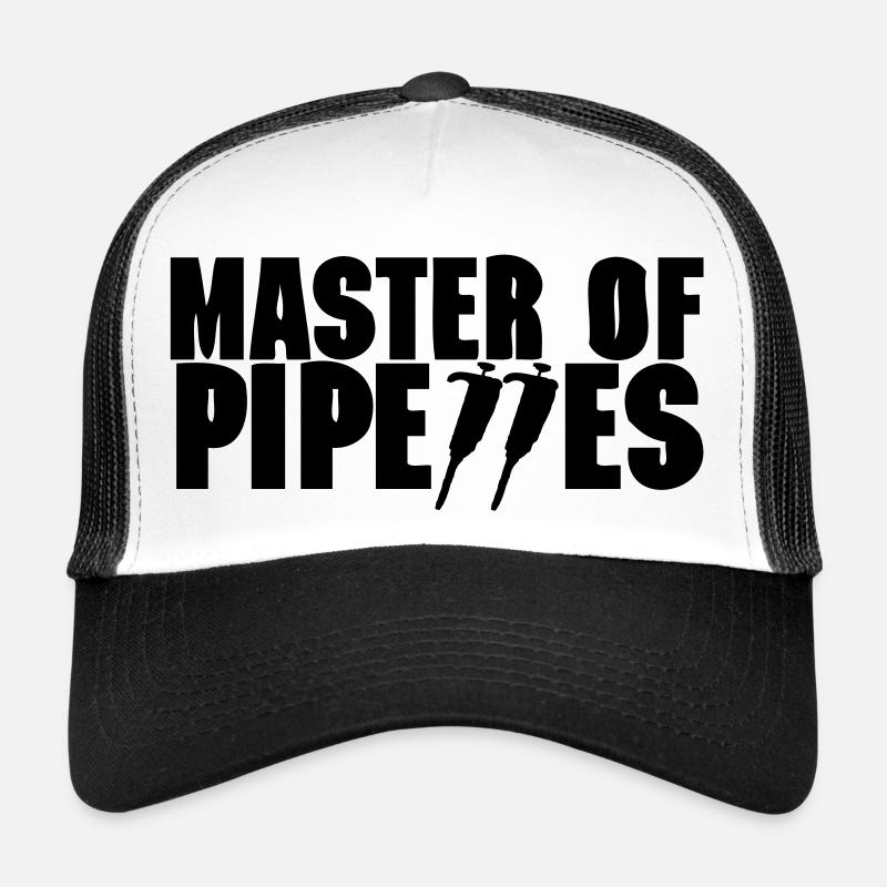 Master of Pipettes - Trucker Cap - white/black