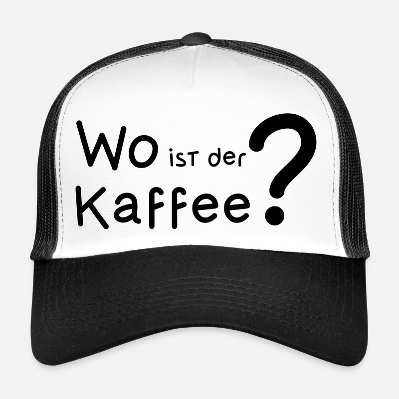 Wo ist der Kaffee ? Trucker Cap