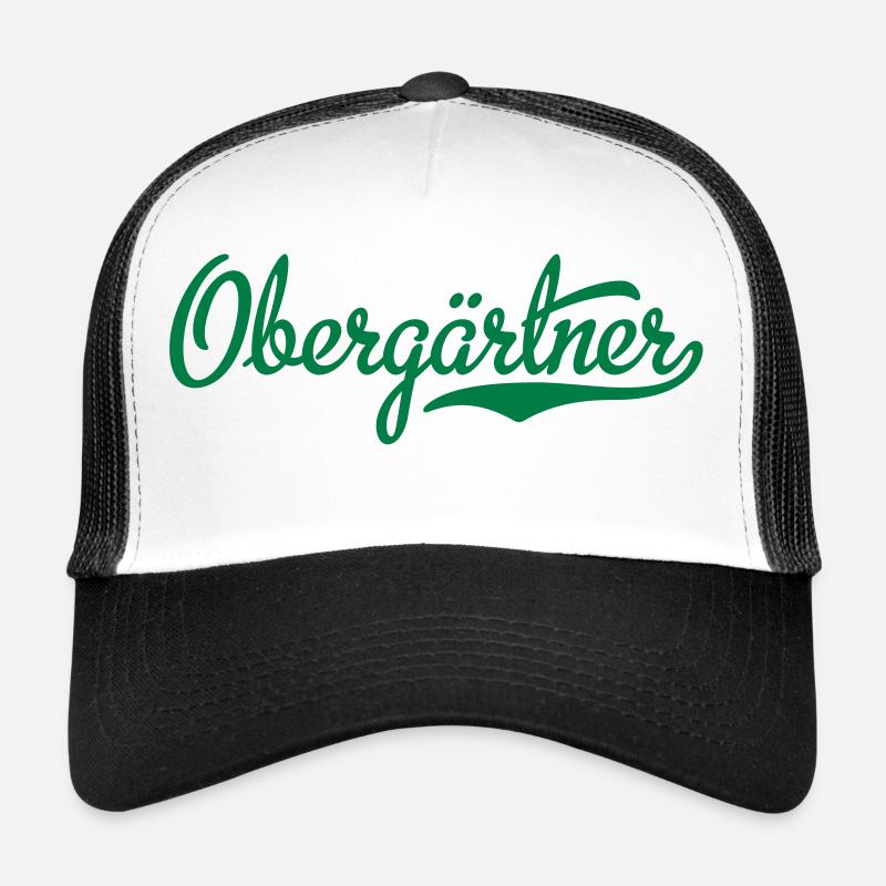 gärtner - Trucker Cap - Weiß/Schwarz