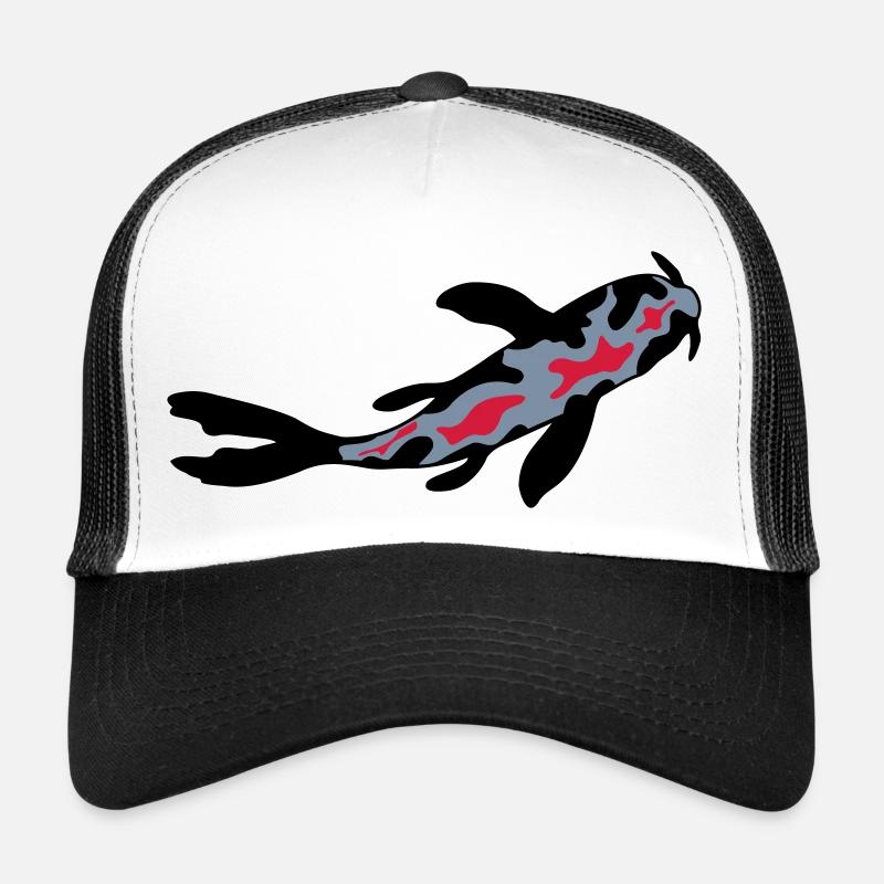 Koi Fish Nishikigoi Design Trucker Cap
