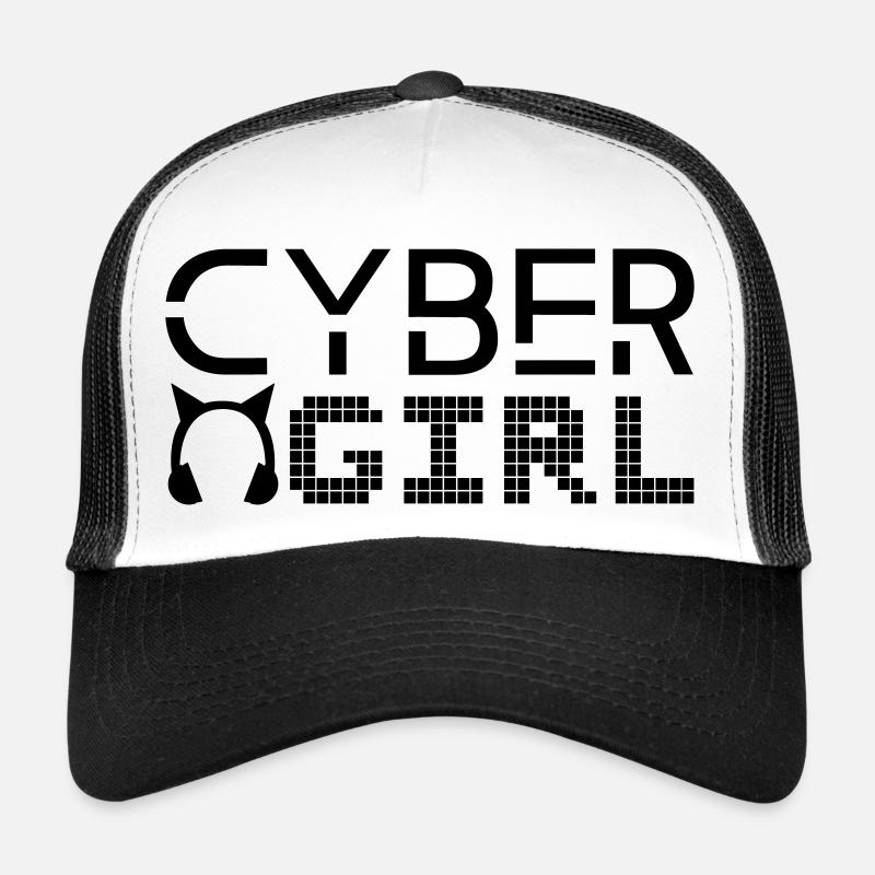 Cyber-Mädchen Trucker Cap