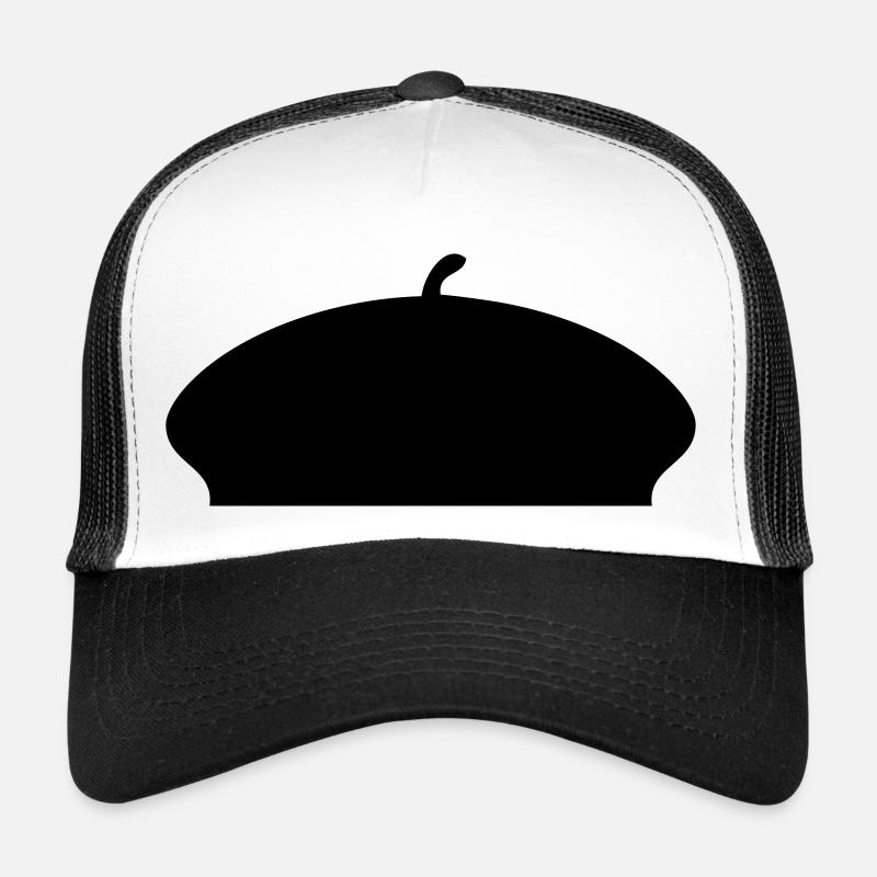 Französisch-Barett-Hut Trucker Cap