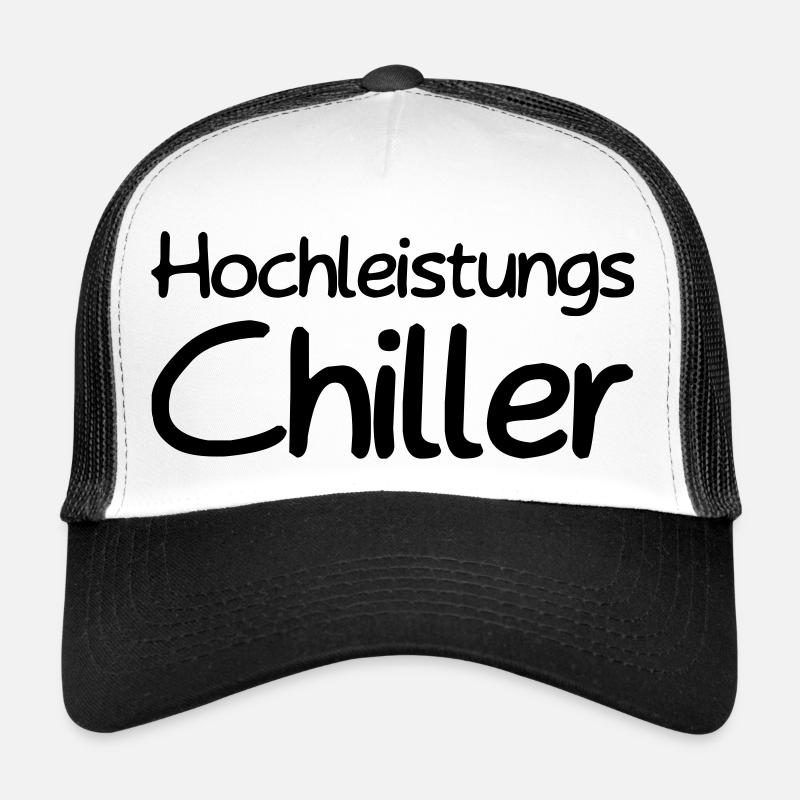 Hochleistungs Chiller - Trucker Cap - Weiß/Schwarz