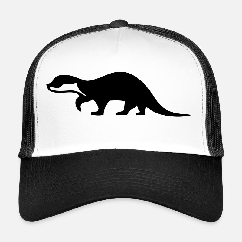 Schatten Otter - 1 Farb Vektor Trucker Cap