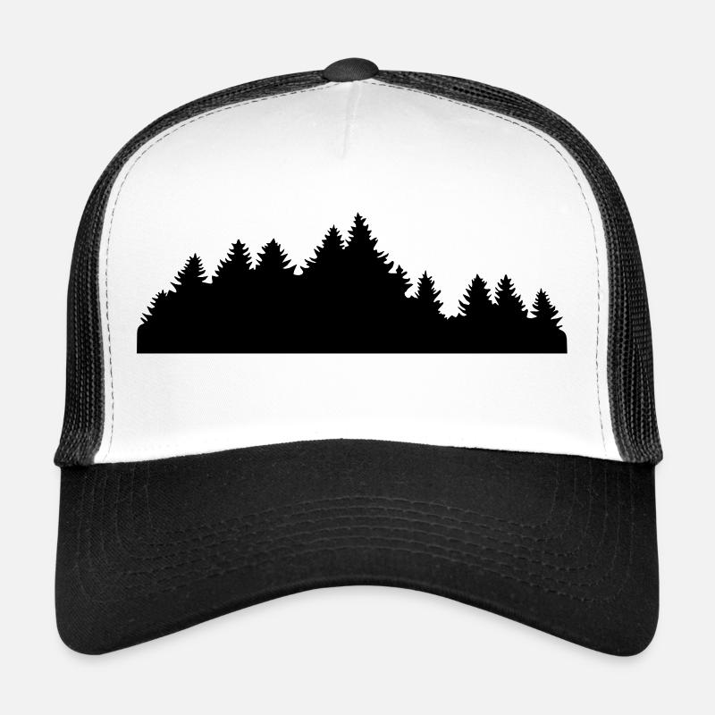 Bois, forêt, nature Casquette trucker 
